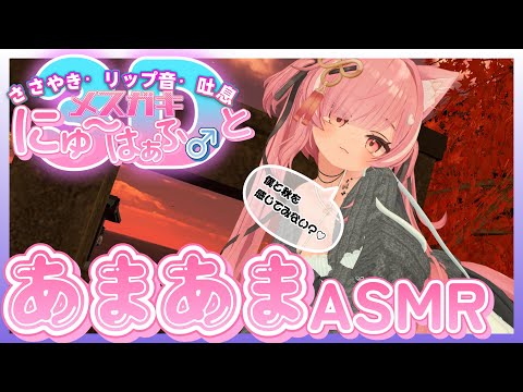 【♡3D ASMR♡】メ●ガキにゅーはーふと秋のASMR雑談【あまあま】