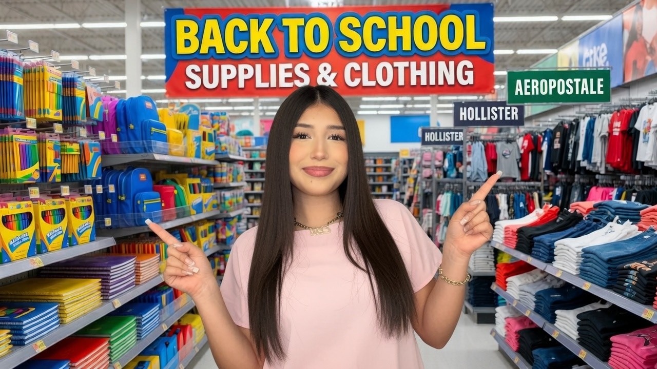 BACK TO SCHOOL SHOPPING WITH ME Haul 📚| eslis