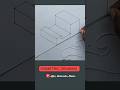 How to draw Isometric drawing #shorts #shortsvideo #youtubeshorts #3d #drawing