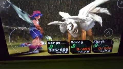 CHRONO CROSS PS1, CD2-Serge the Chosen One and the Last Survivor defeat for miracle Criosphinx!