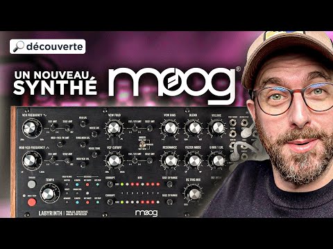 On découvre le nouveau synthé Moog Labyrinth