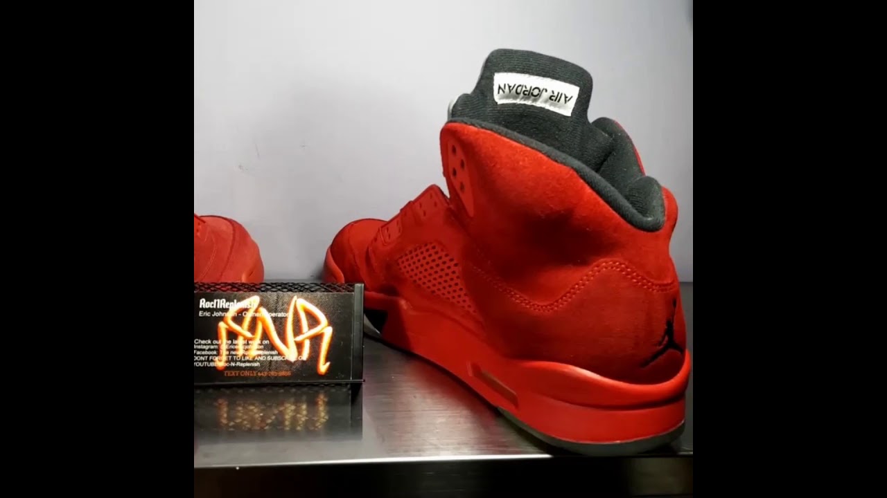 red suede retro 12