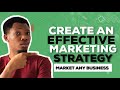 How To Create An Effective Marketing Strategy For Your Business Fast [9 Easy Steps]