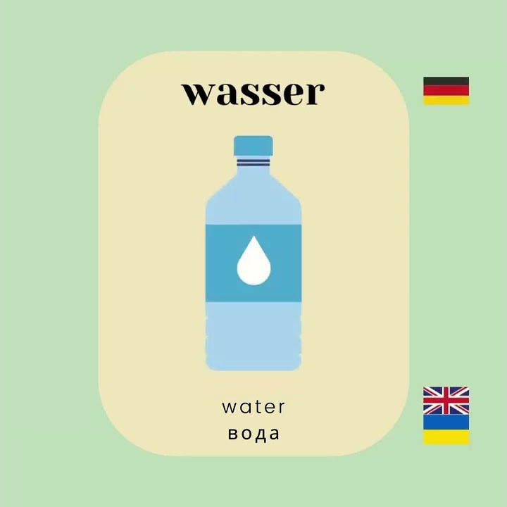 how-to-say-water-in-german-youtube