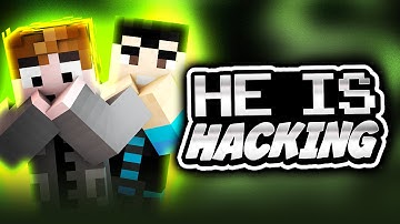HE IS HACKING