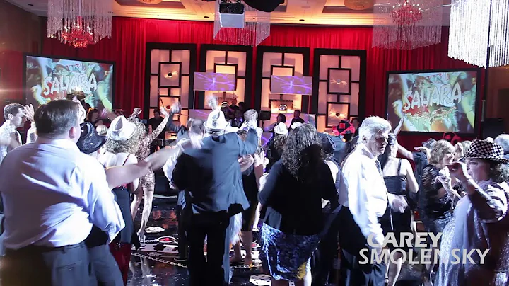 CAREY SMOLENSKY ROCKS A MITZVAH  "Vegas Style"