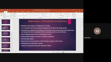 Environmental Engineering: Population Forecasting: Arithmetical Increase Method