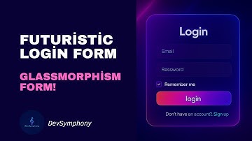 The BEST Glassmorphism Login Form I’ve Ever Made! 🔥 | Modern CSS Tutorial (HTML & CSS) 2026
