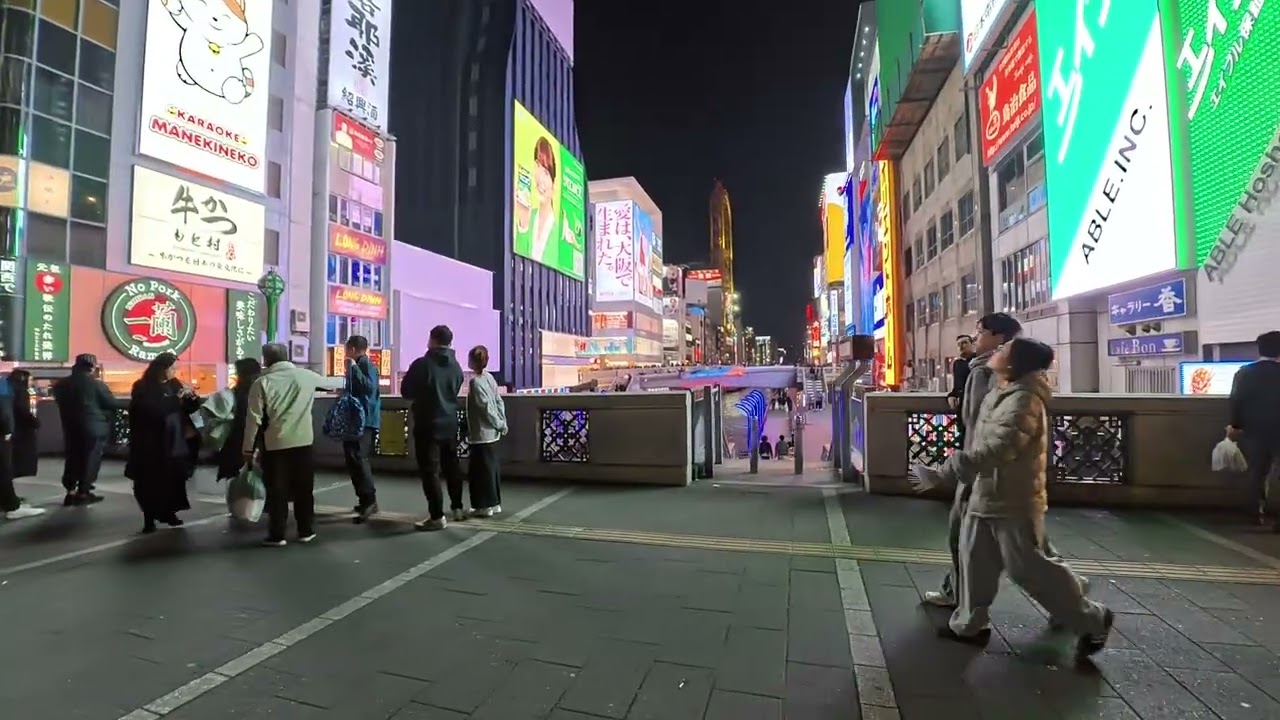 20260223 大阪 道頓堀 夜景