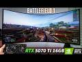 Battlefield 1 - RTX 5070 TI 16GB -  Ryzen 7 9800X3D | LG UltraGear 45" OLED 45GX950A-B