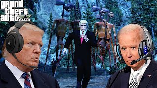 US Presidents Hunt Creatures In GTA 5