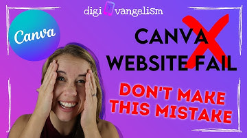 Canva Website  Troubleshooting - WATCH BEFORE YOU PUBLISH! | Mobile Resizing Issues