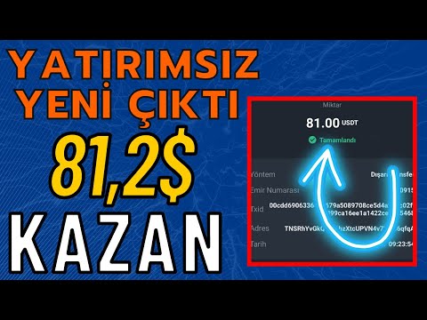 Yatırımsız Yeni Çıktı 81,2$ Ödeme Aldık - (KANITLI VİDEO ) İnternetten Para Kazanma Yolları 2022