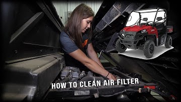 How to check/clean air filter on Polaris Ranger 570 | Maintenance Matters