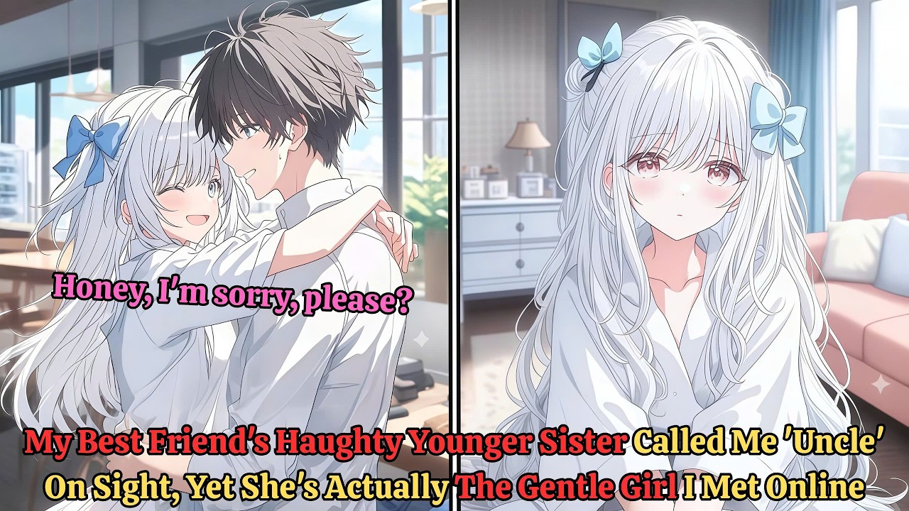 My Best Friend's Haughty Younger Sister Called Me Uncle, She's Actually The Gentle Girl I Met Online
