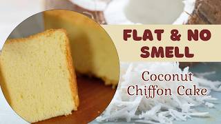 Coconut Chiffon Cake: Flat & No Smell? ONE Fix That Actually Works screenshot 4