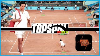 TopSpin 2K25 Player vs Player Online Gameplay | World Tour | Madrid Open
