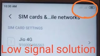 Mi Redmi Y1 Network Problem|| How To Solve No Service|| Mi Phone Signal Fault 100% Solve screenshot 4