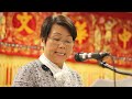 My mother rehearsing Chinese Opera