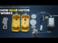 How Gear Motor Works || Detailed Video About Gear Motor