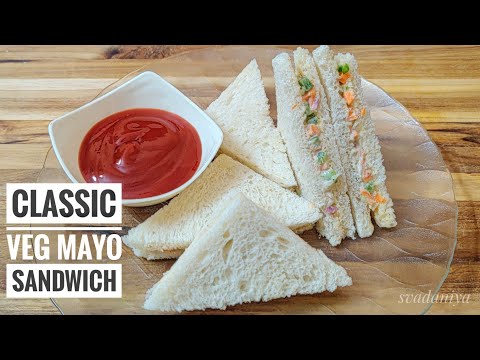 Mayonnaise Sandwich | How to make Mayo Sandwich | Sandwich Recipe