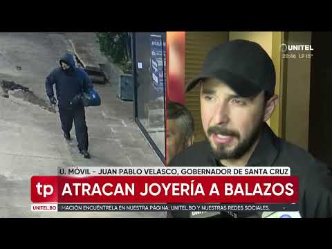 Velasco: "Crime is taking over Santa Cruz"