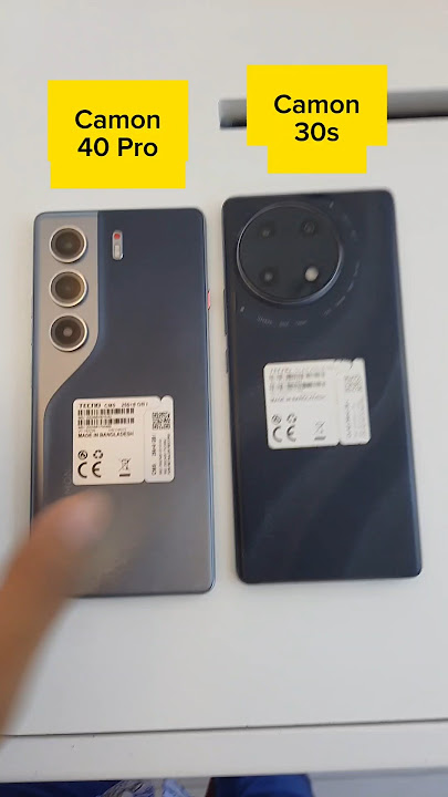 Tecno Camon 40 Pro Vs Tecno Camon 30s Restart Test