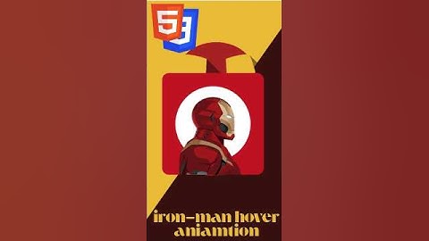 iron man css hover scale animation 🔥
