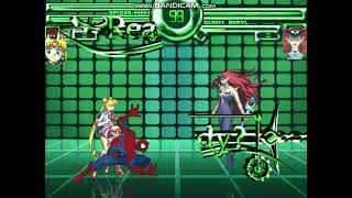 Team Spiderman Vs Queen Beryl mugen Battle Request
