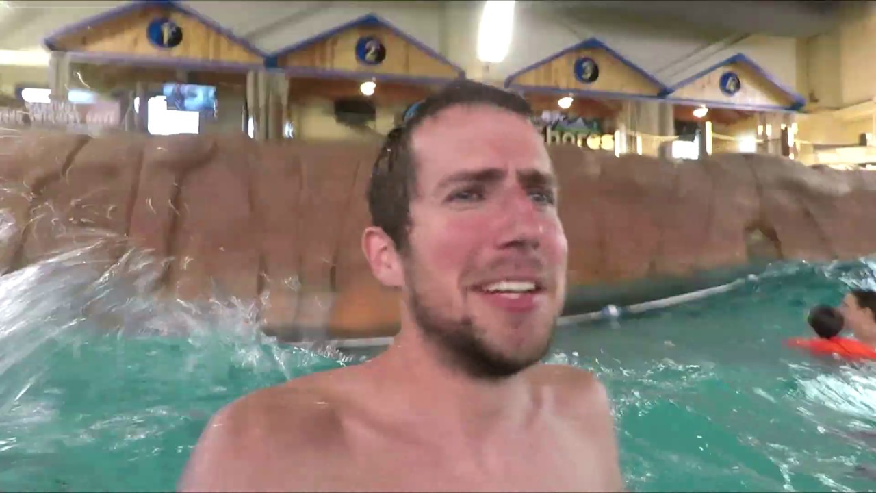Wave Pool At Indoor Water Park Wilderness At The Smokies June 13th 2020 Youtube
