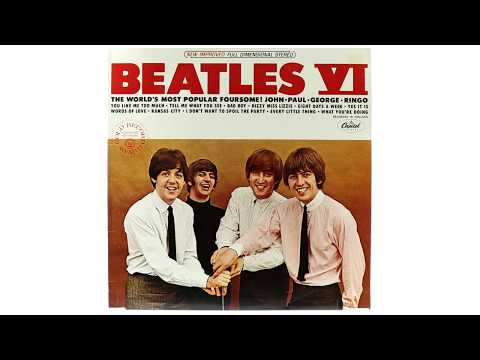 Виниловая пластинка The Beatles ‎– Beatles VI (1978), Capitol Records, USA