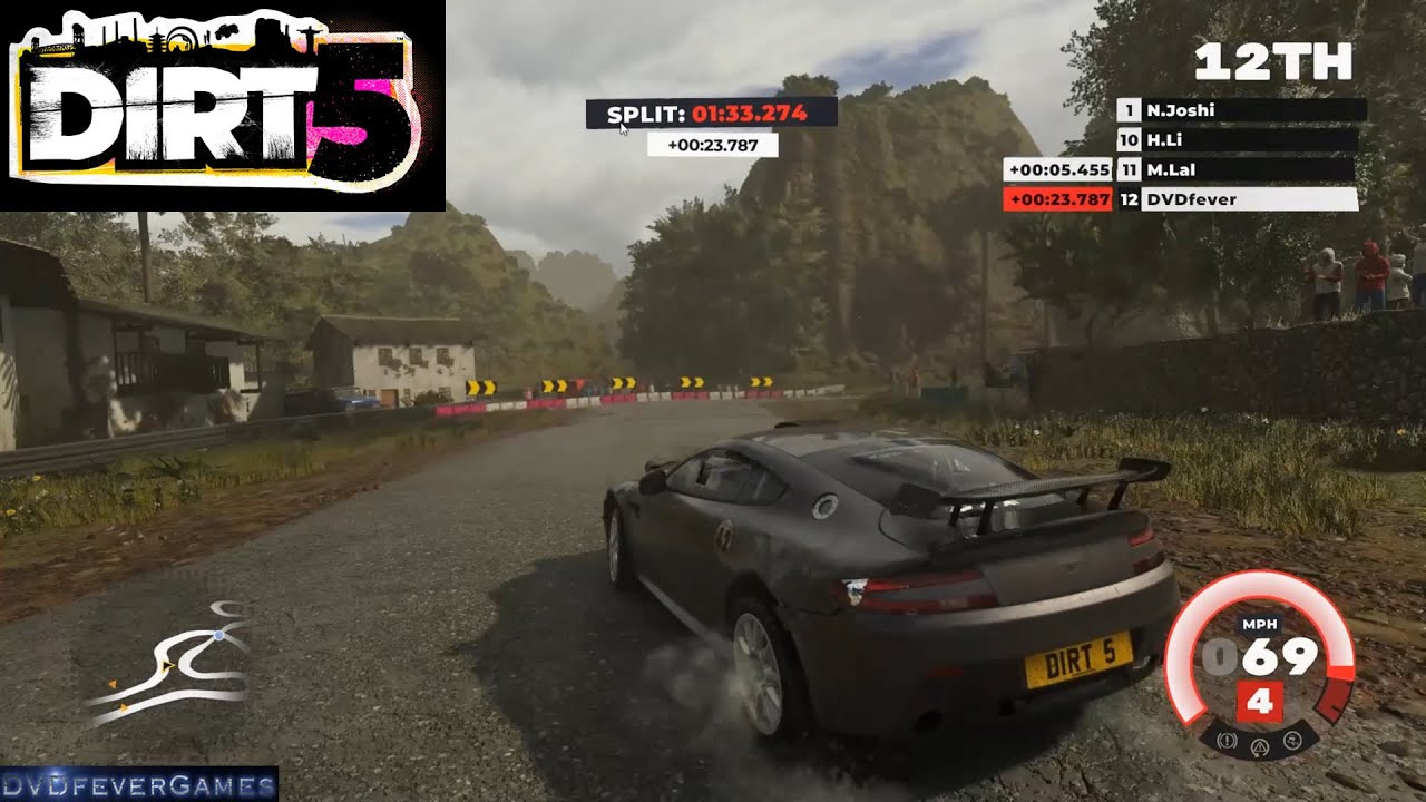 Dirt 5 - Let's Play Gameplay - Arcade video 2: Linjiazha Hills (PC, 1080p, 60fps)