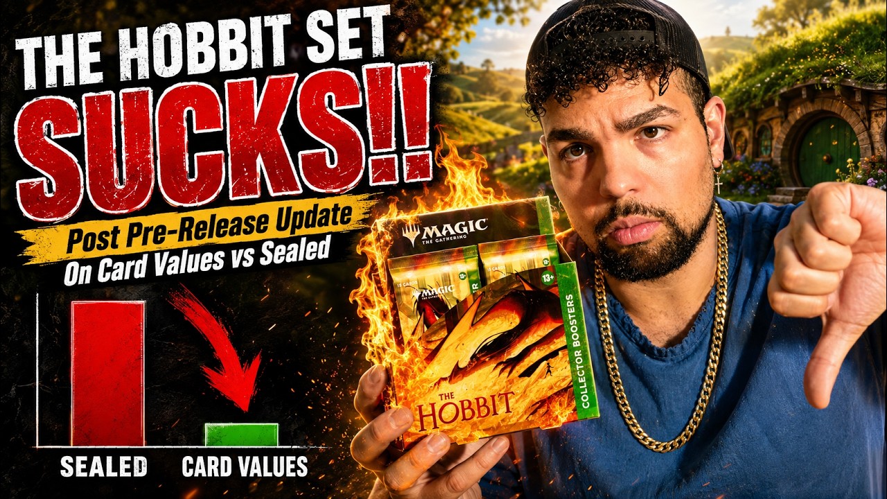 The Hobbit Set SUCKS?! Post Pre-Release Card Value vs Sealed Price