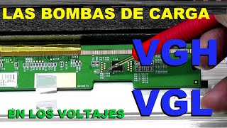 QUE SON LAS BOMBAS DE CARGA EN LOS VOLTAJES VGH Y VGL