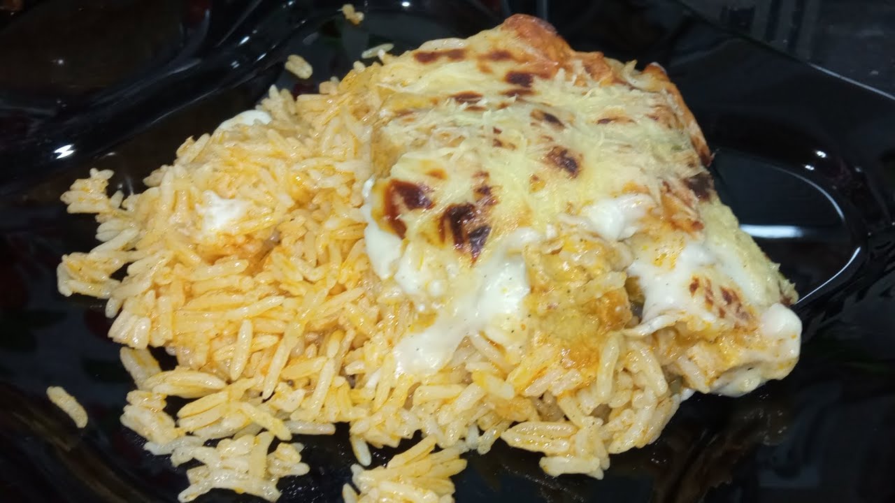 غراتان الأرز بالدجاج  😍 ( gratin de riz au poulet)