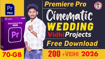 Adobe Premiere Pro Data 2026 Cenemetic Vidhi Project Only Hindi Pack #playeditsolutionindia 
