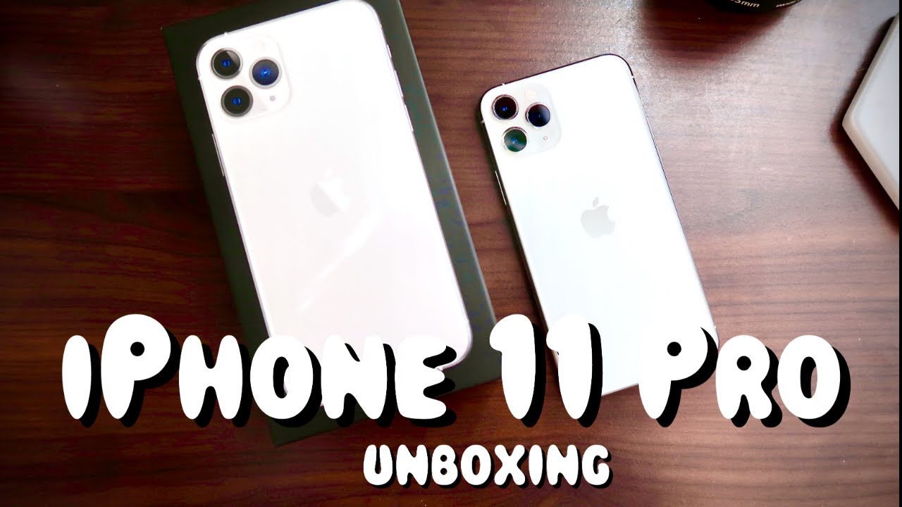 iPHONE 11 PRO UNBOXING + first impressions