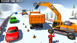 Real Heavy Snow Excavator - Simulator Games #3 Android Gameplay screenshot 4