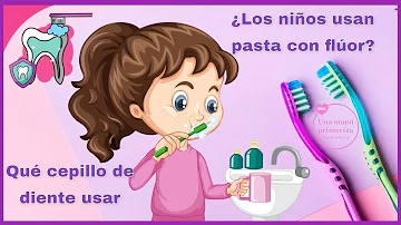 ¿Qué pasta de dientes debe usar un niño de 9 años?