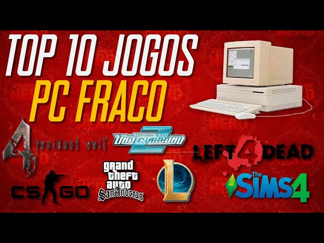 Os 10 melhores jogos leves para PC fraco - Sociedade Nerd