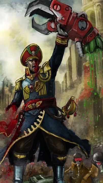 The ONE MAN The ORKS RESPECT! - Commissar Yarrick - Ol' Bale Eye - Ghazghkull's Arch Nemesis - 40k