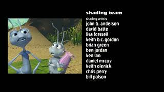 A Bug's Life (1998) End Credits [My First Version]