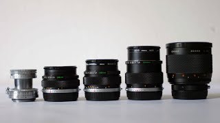 Vintage Lenses on Micro Four Thirds - A Set of Prime Lenses for Micro Four Thirds Bodies