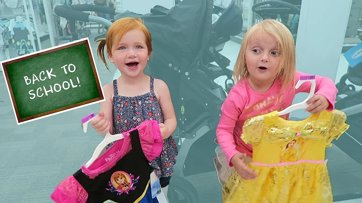 BACK TO SCHOOL shopping with BOSS BABY