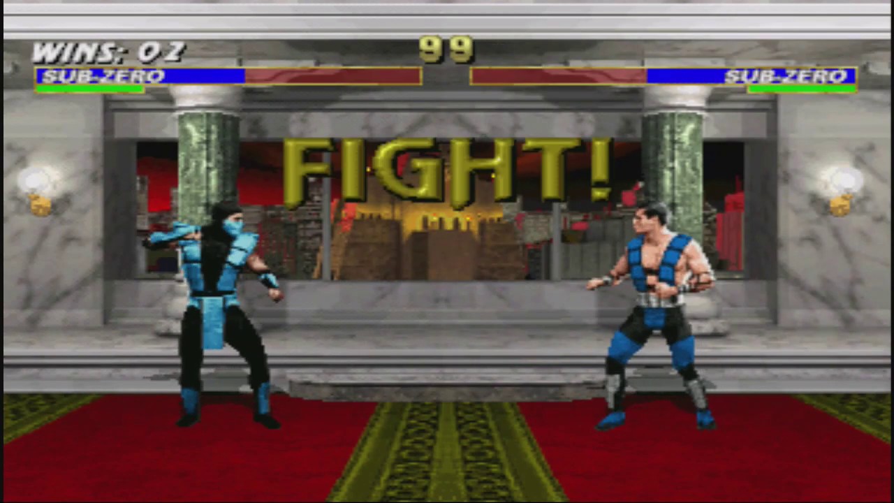 mortal kombat trilogy sub zero