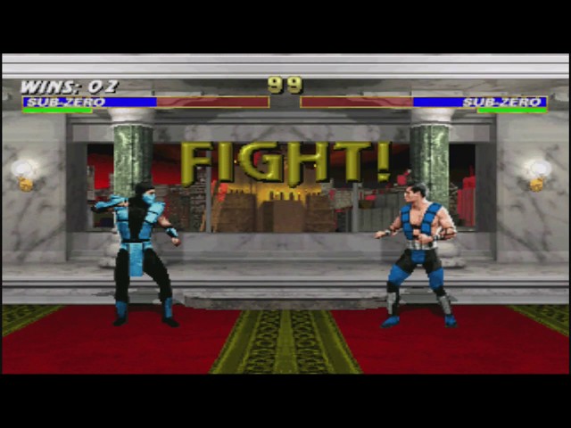 Mortal Kombat Trilogy - Fatality 1 - Classic Sub-Zero 