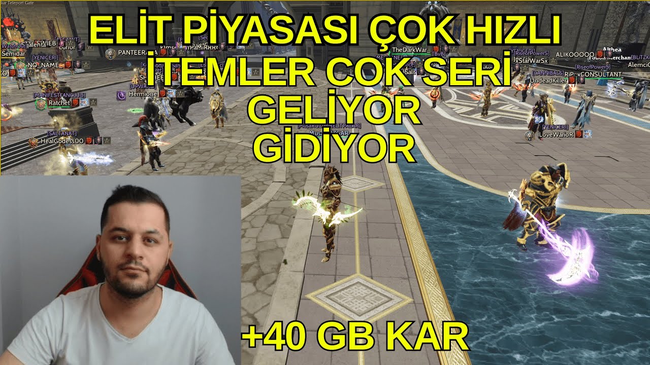 Rise Online Elite Pazar Bölüm 5 | Bütün Sermayemizi Yatırdık Karlar Güzel Serilik Muazzam