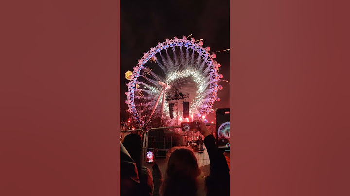 London Fireworks 🎆 2023 :  Happy New Year 2023 #londonfireworks #newyear2023