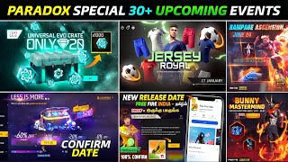 Upcoming Events in Free Fire l Ff New Event l Free Fire New Event l Divided Gamer