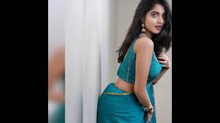 Nandana Varma Glamorous Photos In Saree,